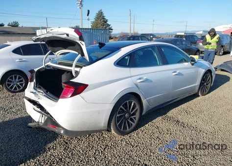 2020 Hyundai Sonata Limited из США, поврежденный, VIN 5NPEH4J27LH033042